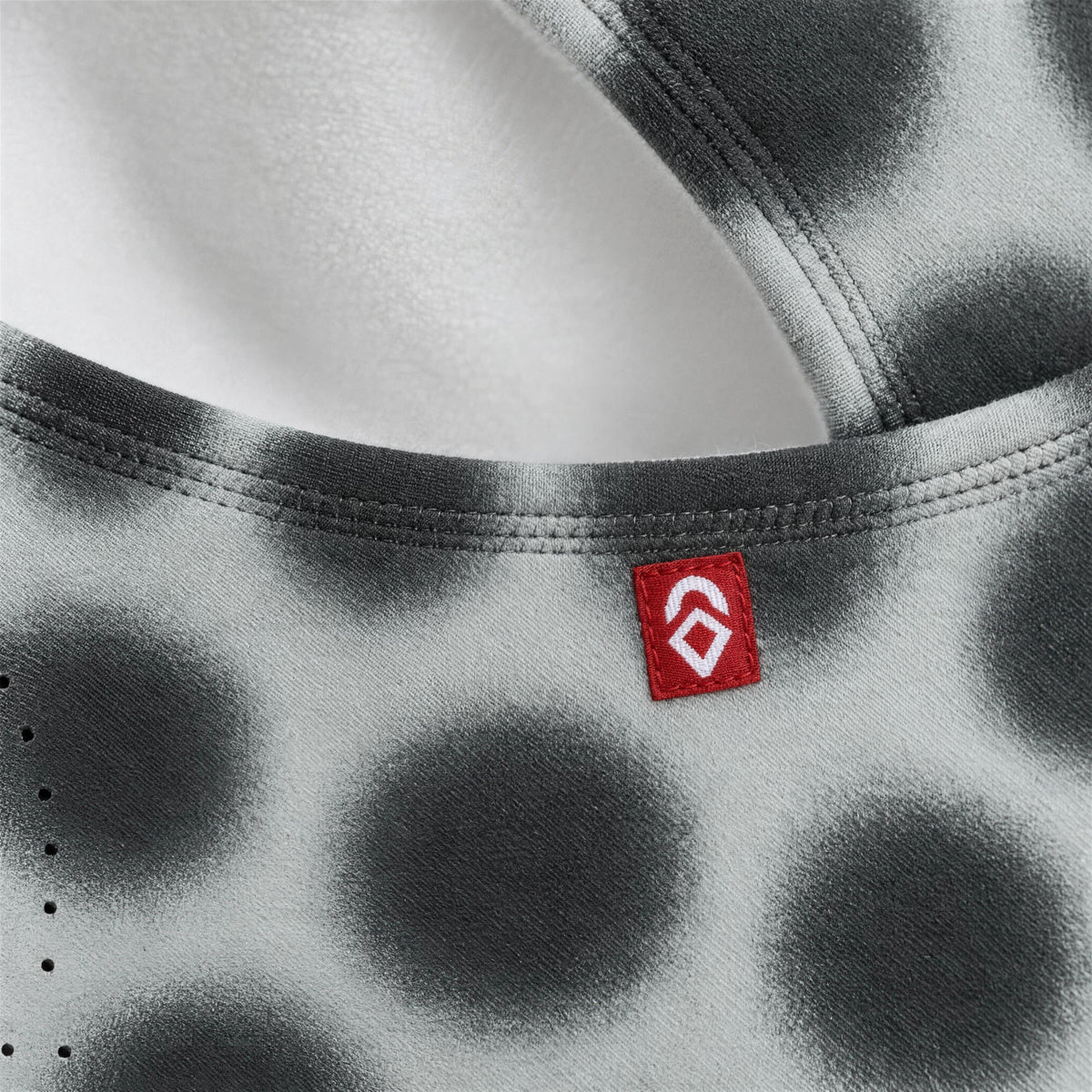 Airhole Laser Polar Fleece Balaclava – Pod – woven label detail
