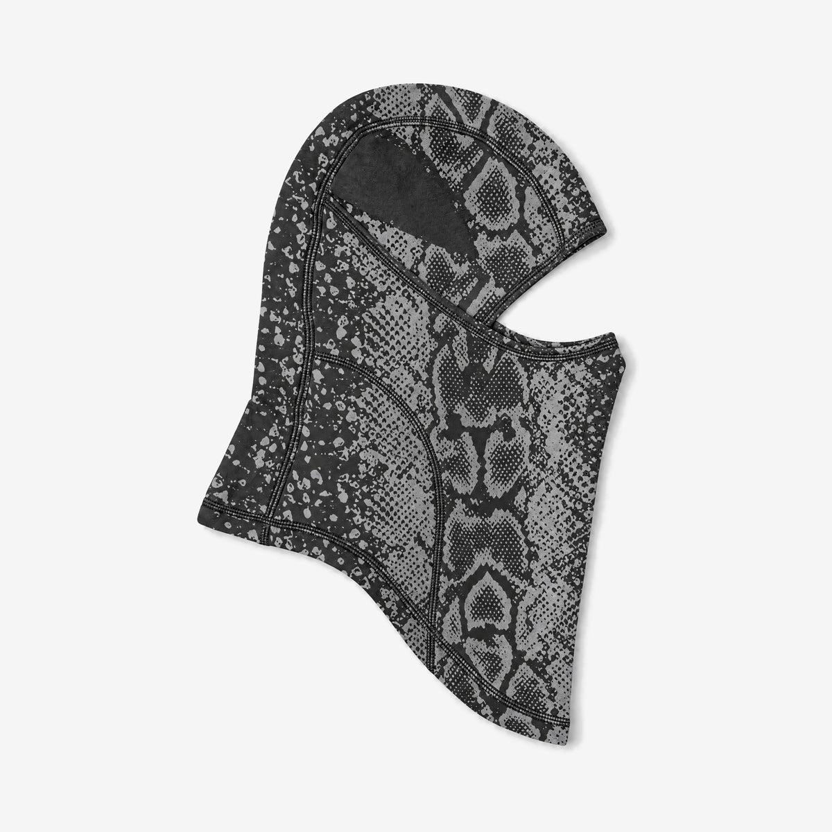 Airhole Laser Polar Fleece Balaclava – Snakeskin – flat lay