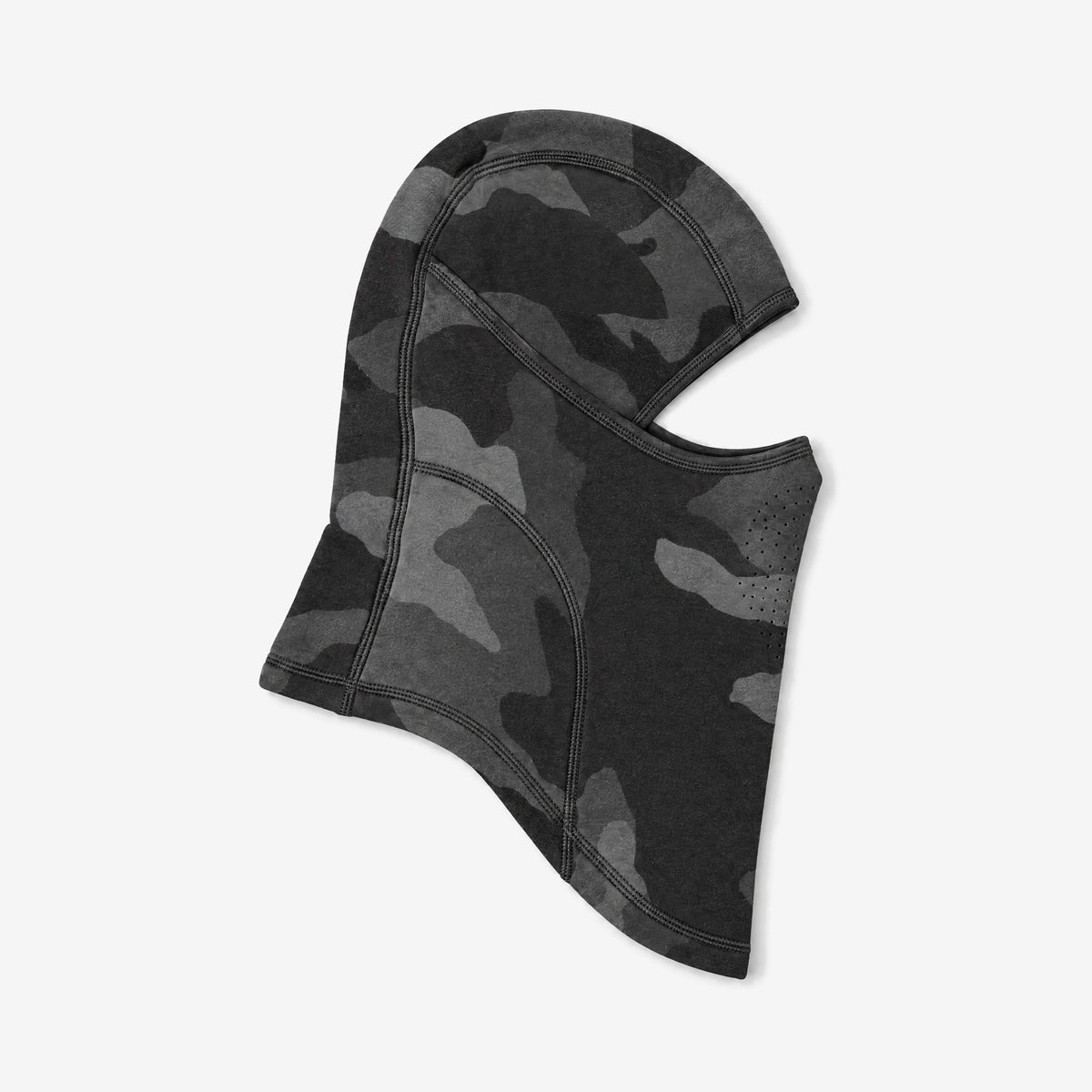 Airhole Laser Polar Fleece Balaclava – Stealth Camo – flat lay