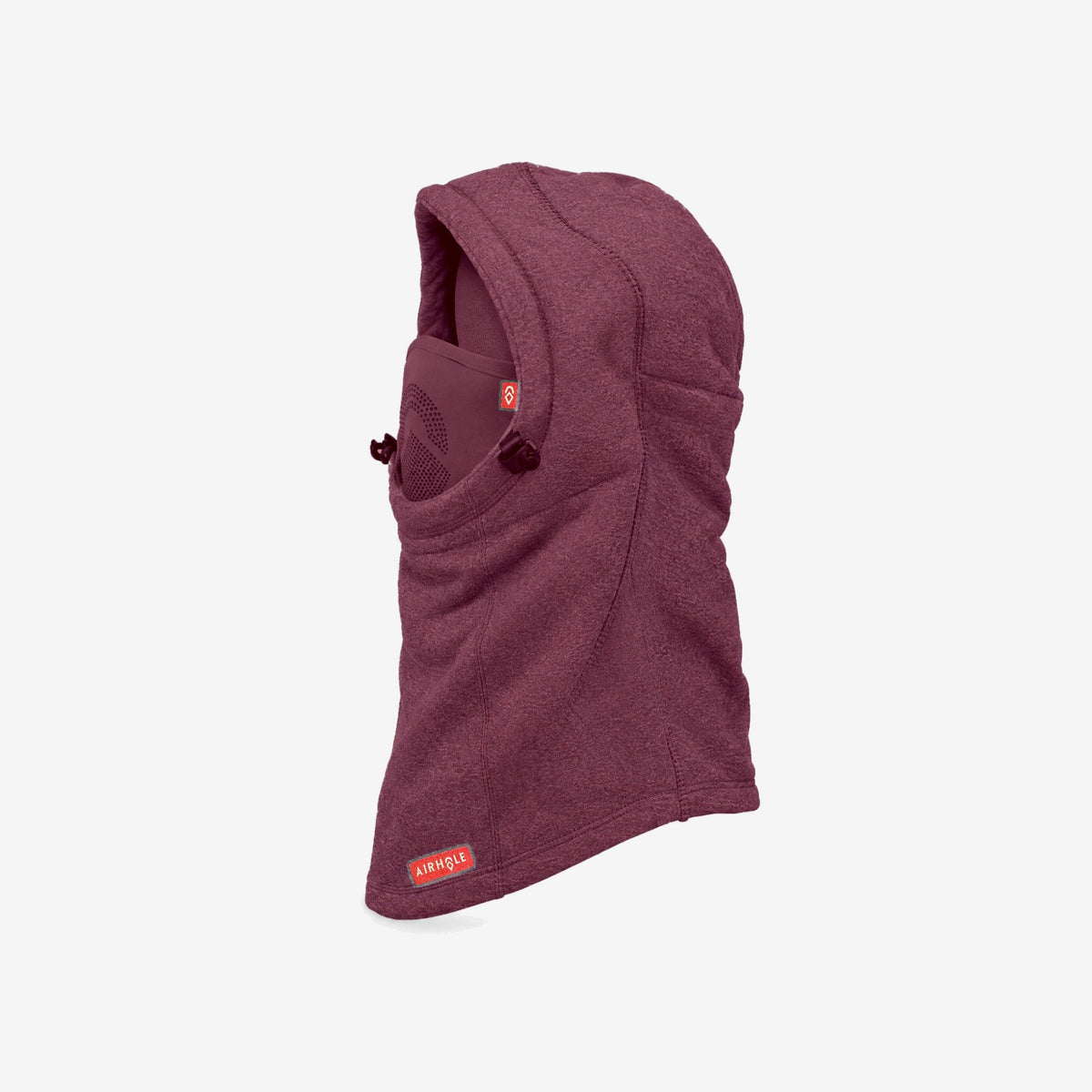 Airhole Airhood Polar Fleece – Bloodstone – Left profile
