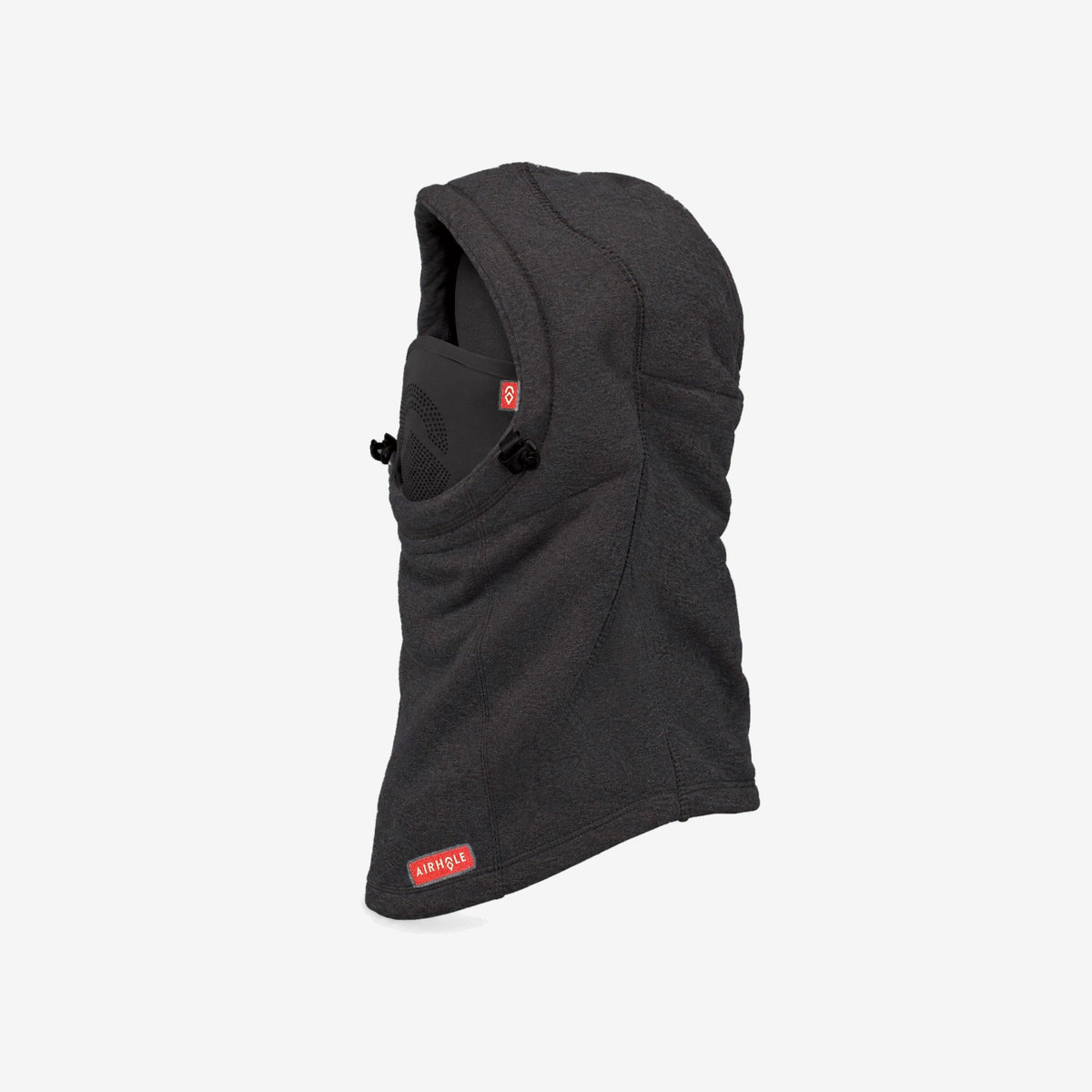 Airhole Airhood Polar Fleece Helmet Fit – Black – Left profile