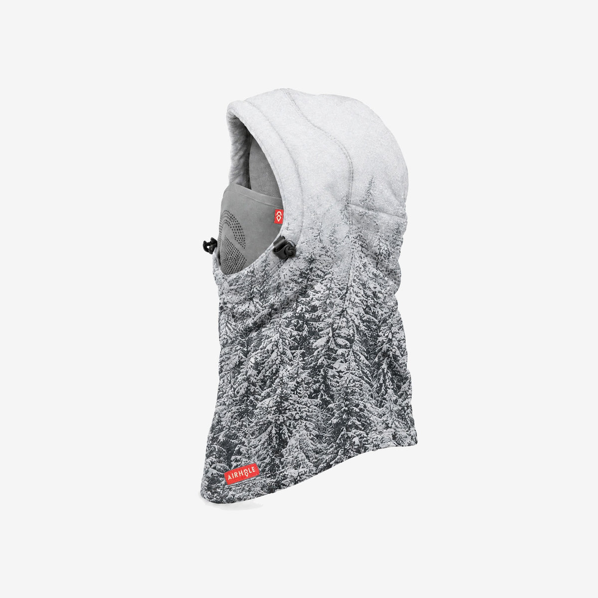 Airhole Airhood Polar Fleece – Snow Ghosts – Left profile