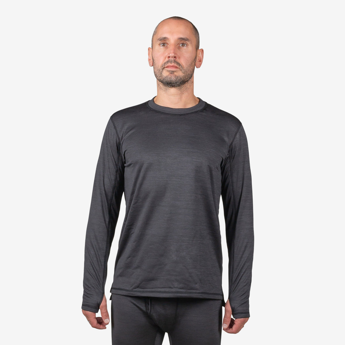 Mens Thermal Top Waffle Fleece