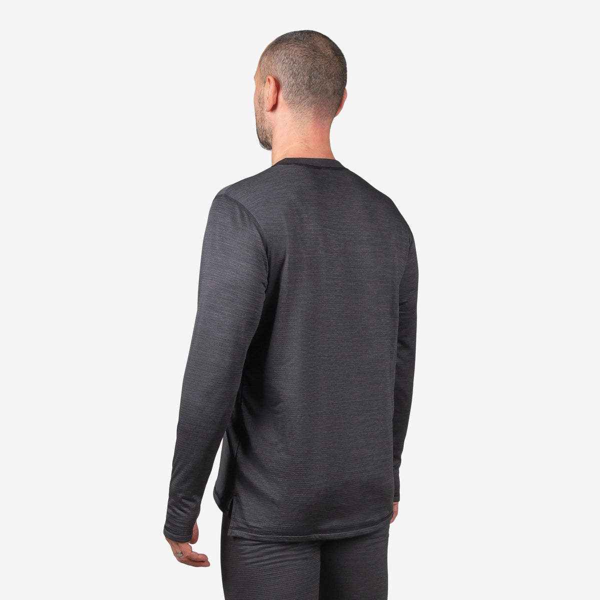 Mens Thermal Top Waffle Fleece