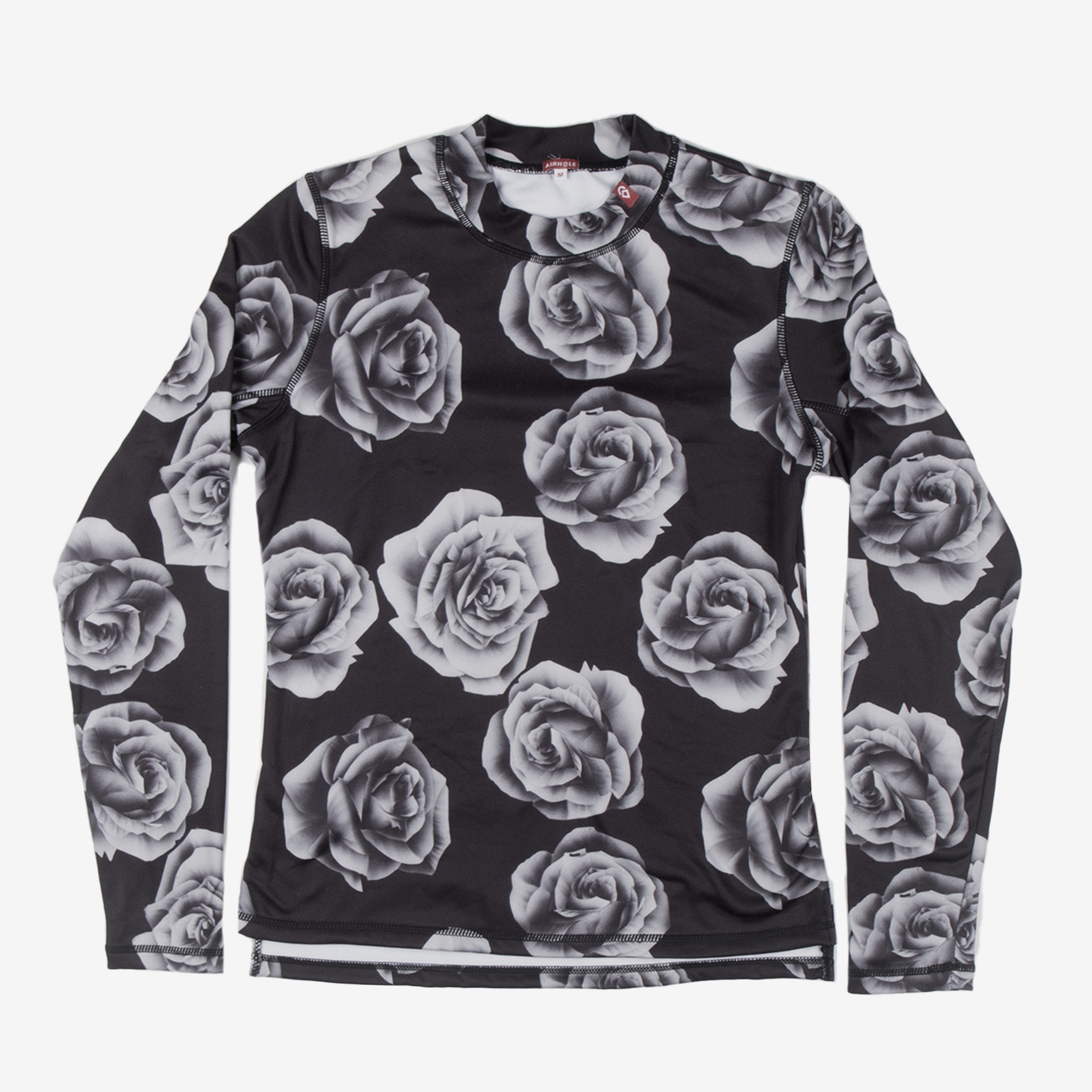 Womens Thermal Top Polar Fleece - Black Rose