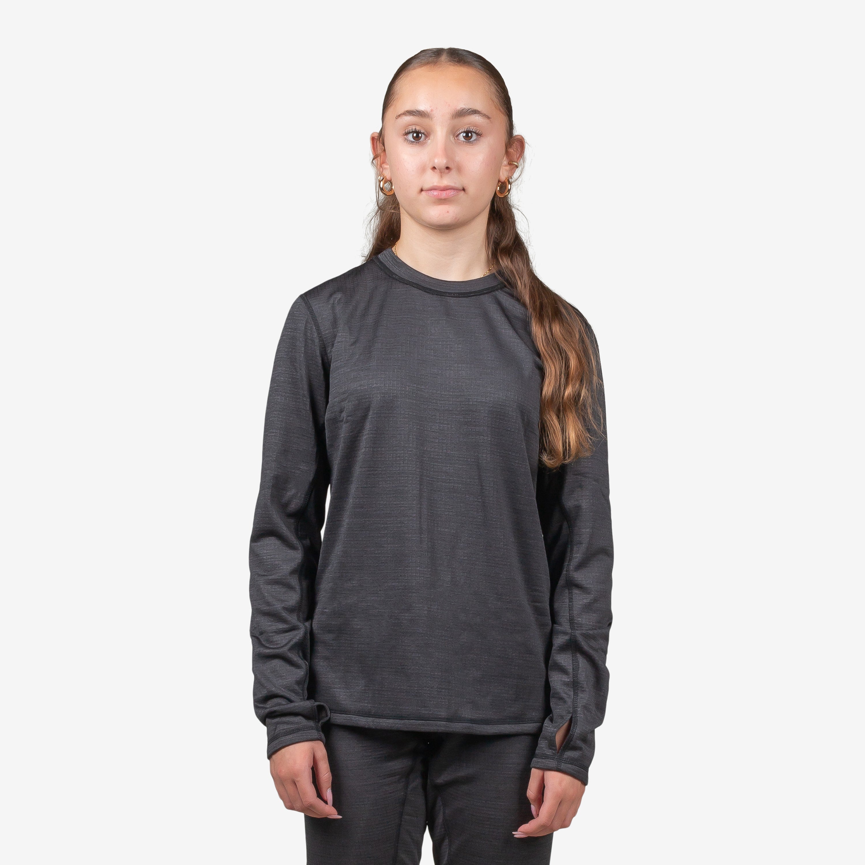 Airhole Womens Thermal Top Waffle Fleece