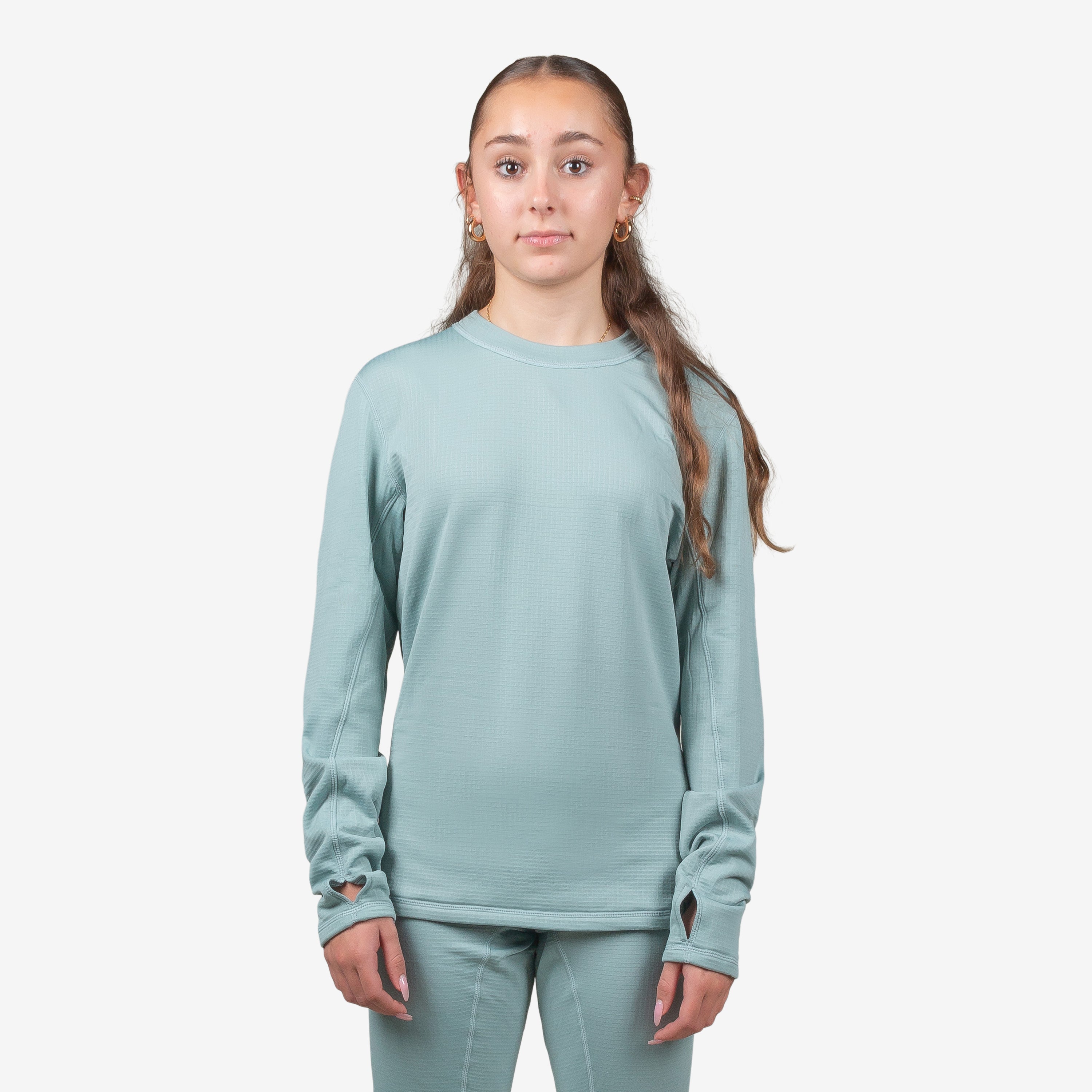 Airhole Womens Thermal Top Waffle Fleece