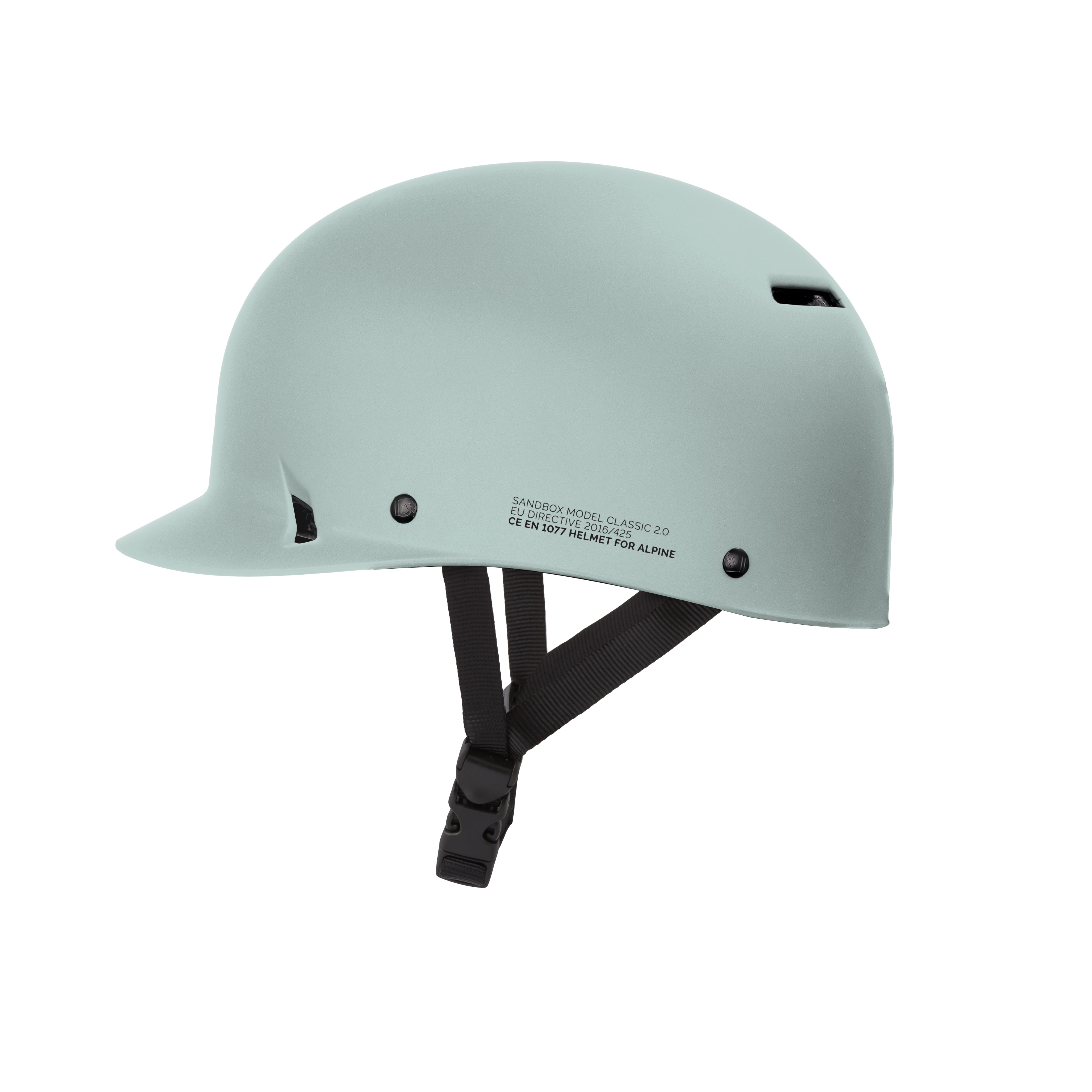 Sandbox Classic 2.0 Brain Bucket - Dusty Mint - left