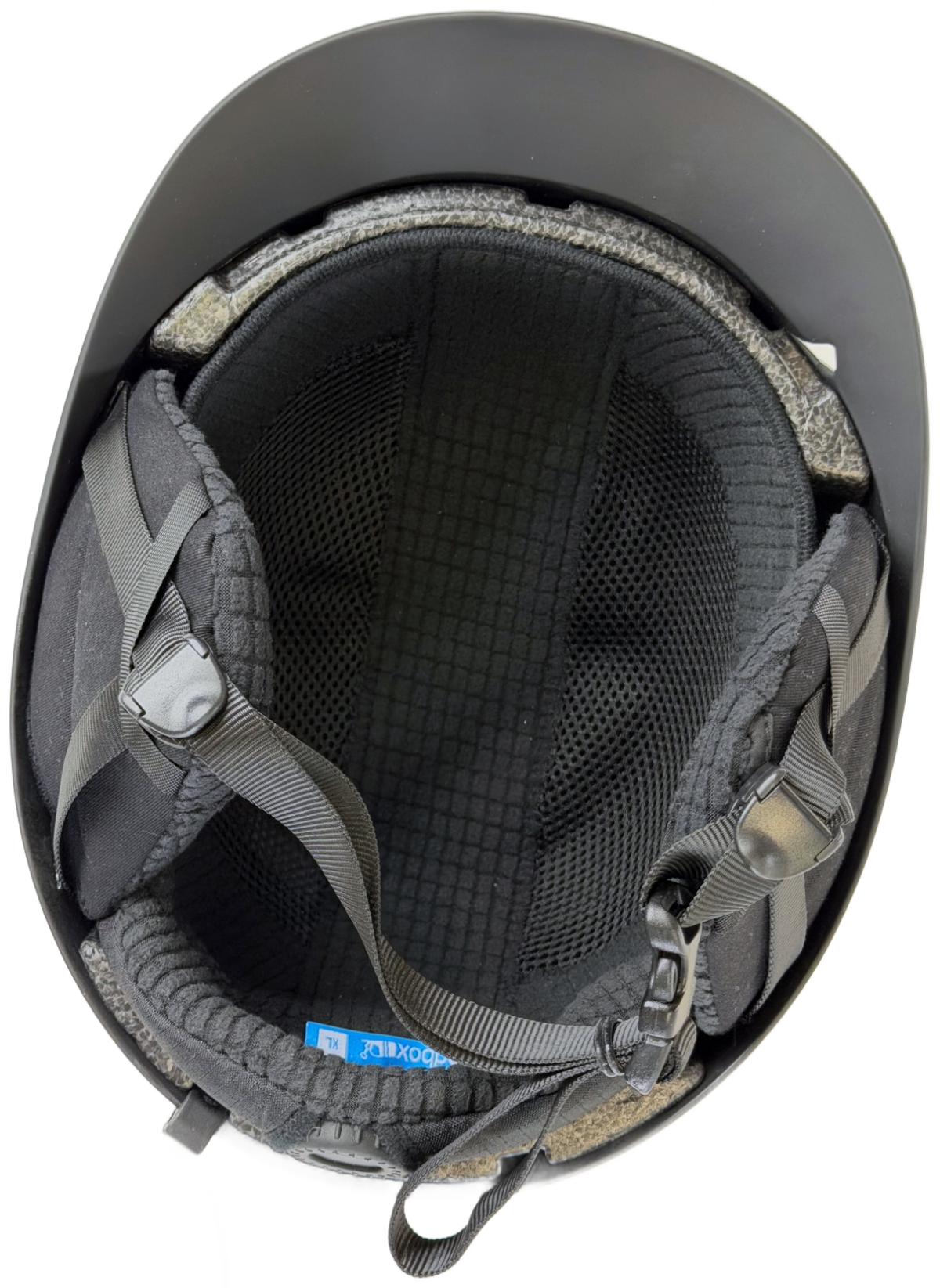 Inside the Sandbox Classic 2.0 Snow: ABS shell over the EPS liner, with the comfort liner and ear covers