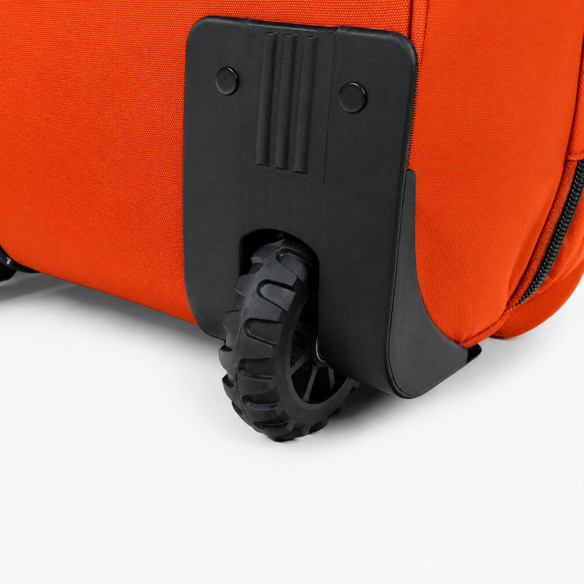 Endeavor Commuter Rolling Bag – Flame – wheel close-up
