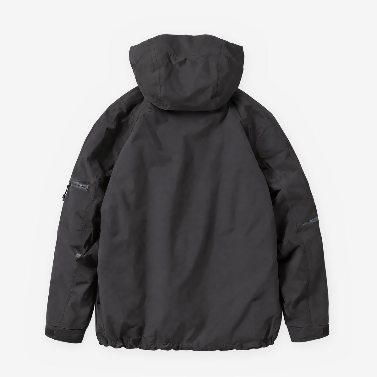 Endeavor 2L Patrol Jacket in Black, back flat lay
