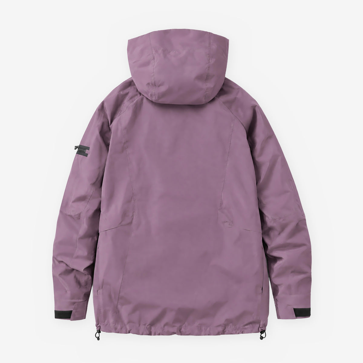 Endeavor 2L Patrol Jacket in Burgundy, back flat lay