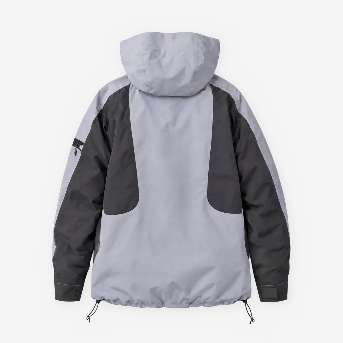 Endeavor 2L Patrol Jacket in Graphite, back flat lay