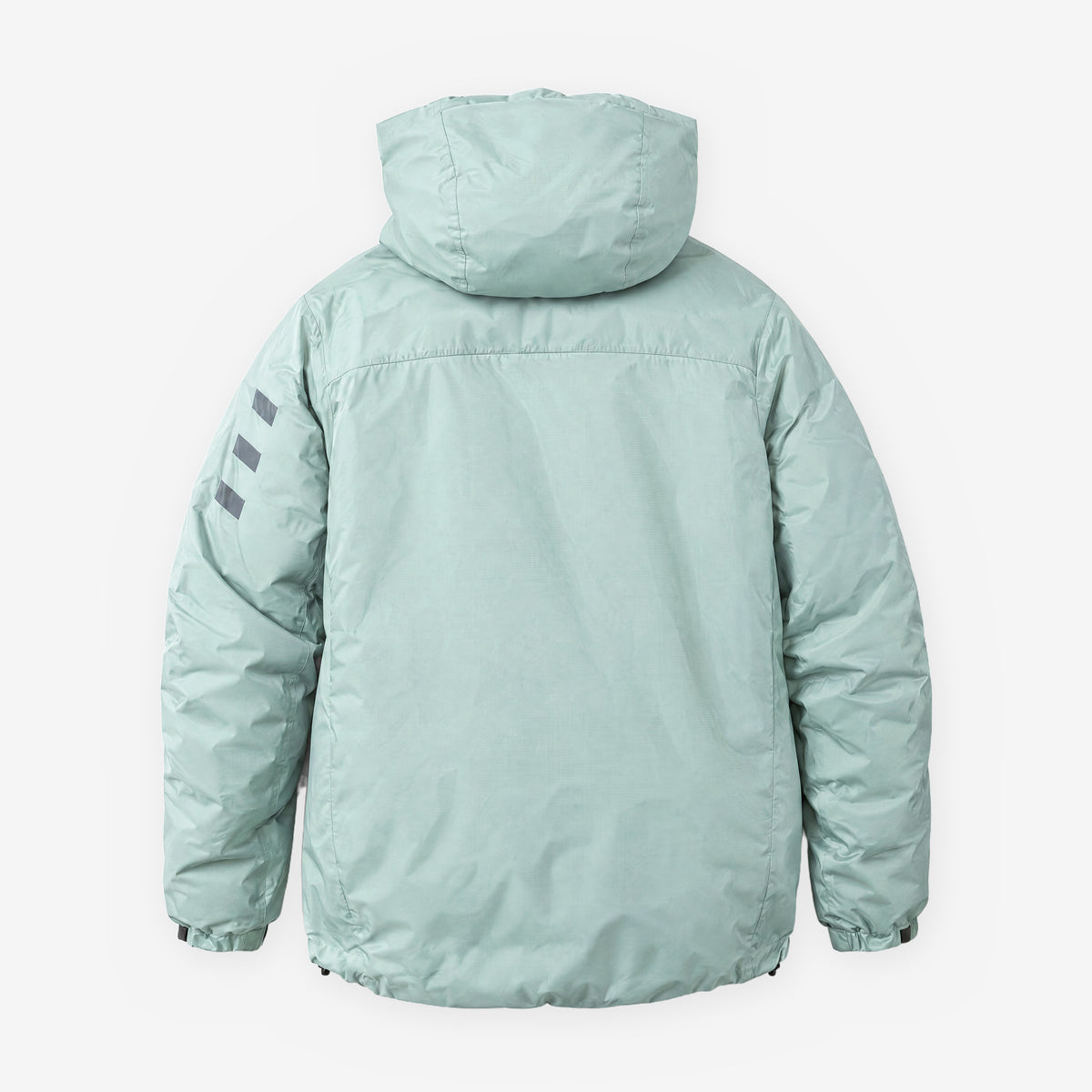 Endeavor Aeroshield Insulated Jacket in Eclipse, back flat lay