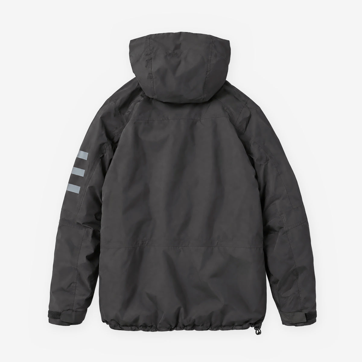 Endeavor 2L Ranger Jacket in Black, back flat lay
