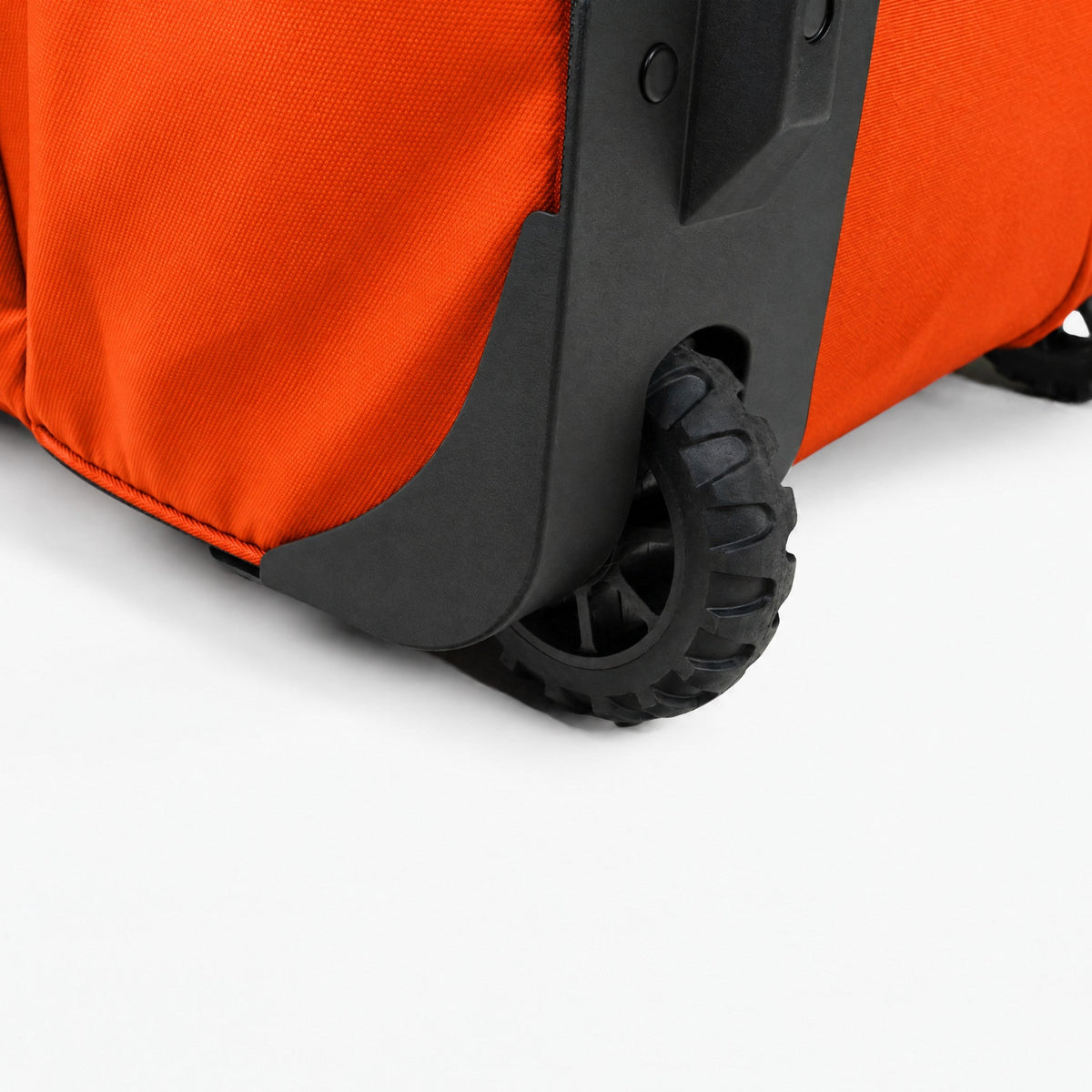 Endeavor Expedition Roller Bag – Flame – wheel close-up