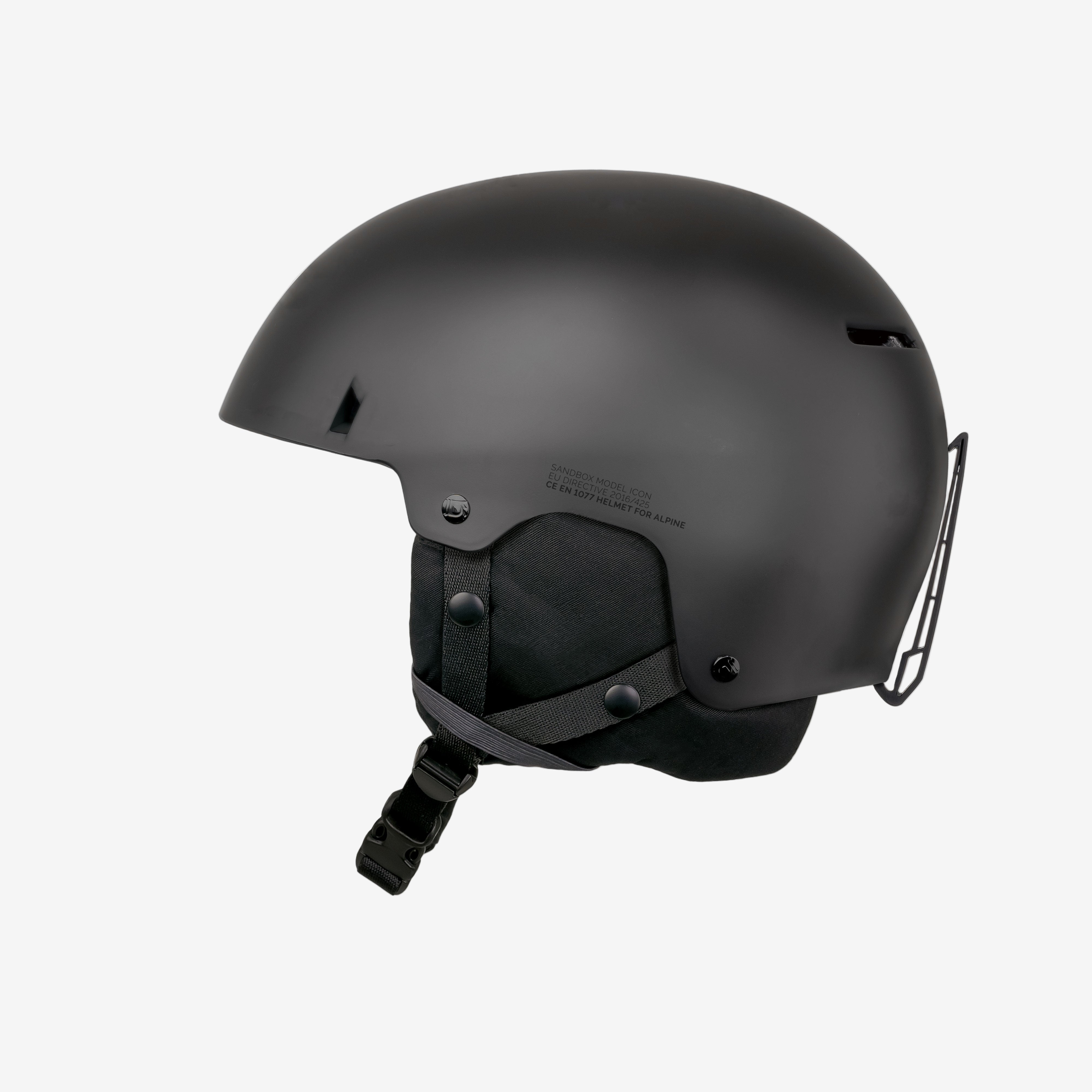 Sandbox Icon Snow Kids - Black, left