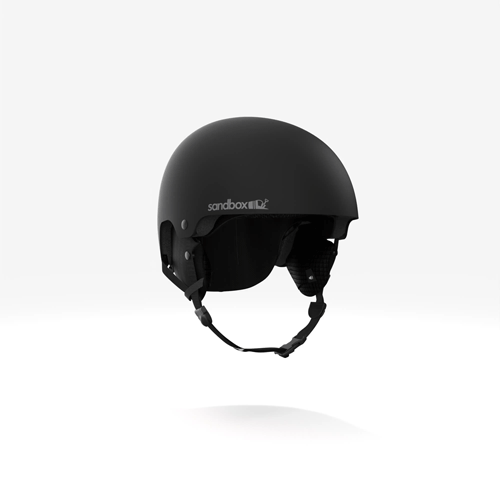 Sandbox Icon Snow Black, 360° view