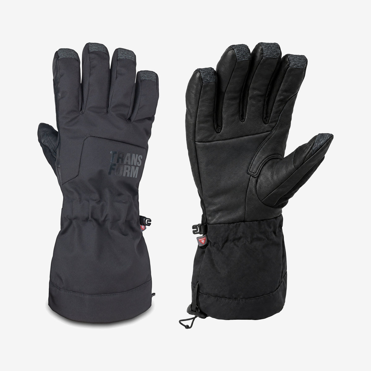 Transform Carving Glove – Black – back and palm