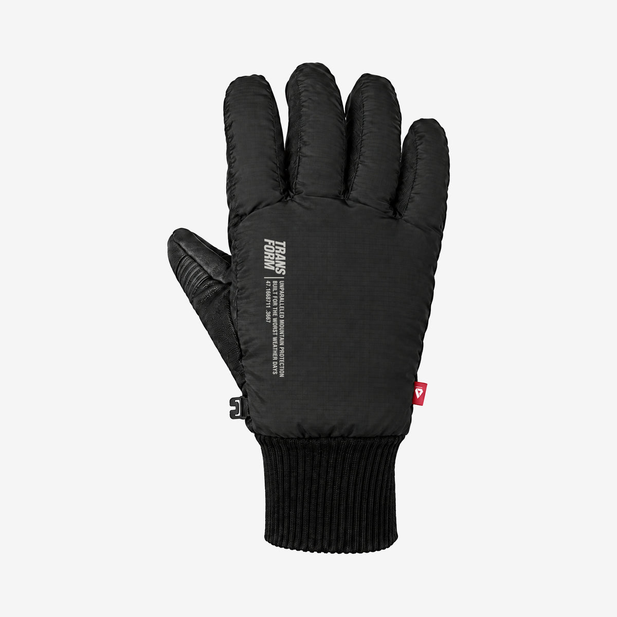 Transform KO Glove – Black – back