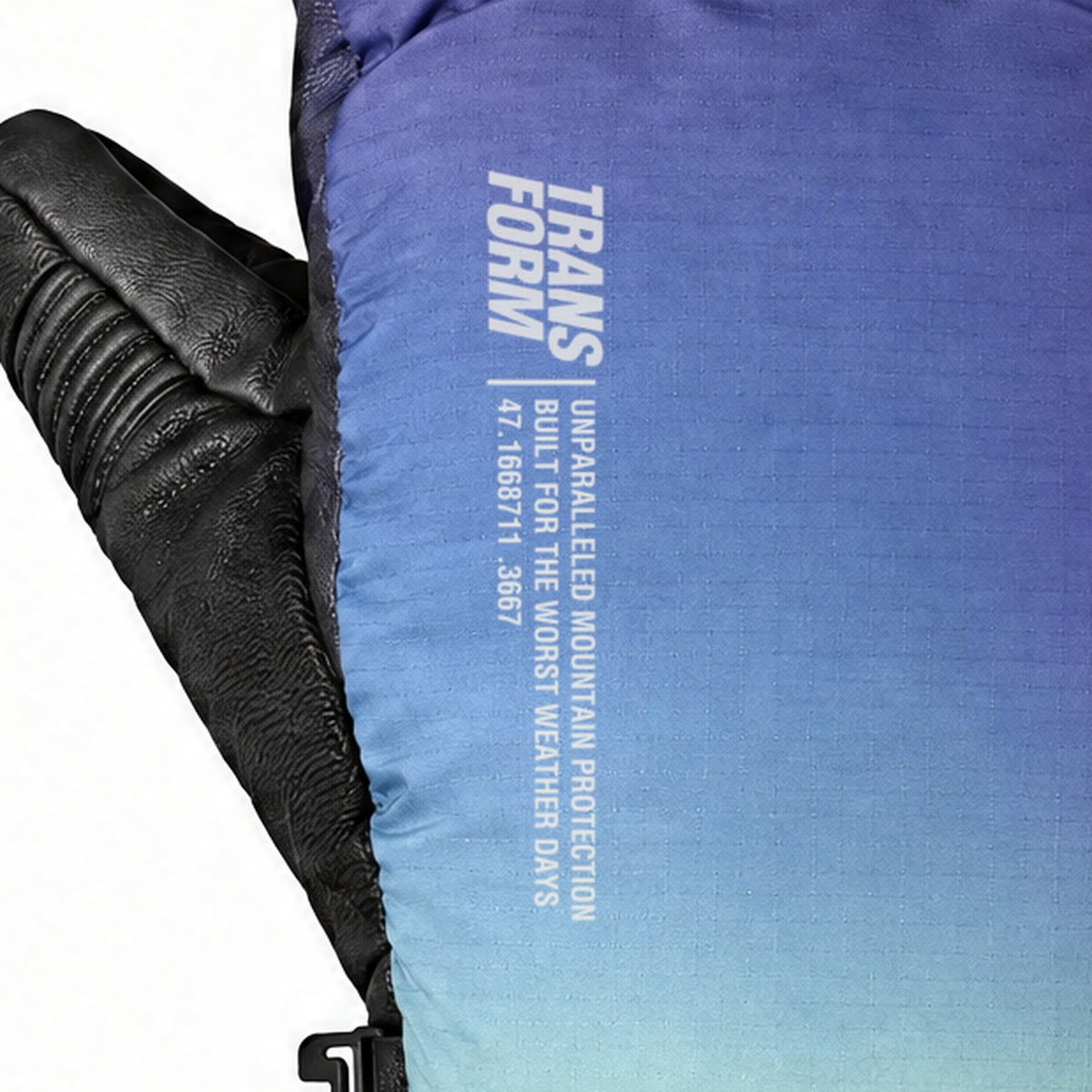 Transform KO Glove – Sunset – back print detail
