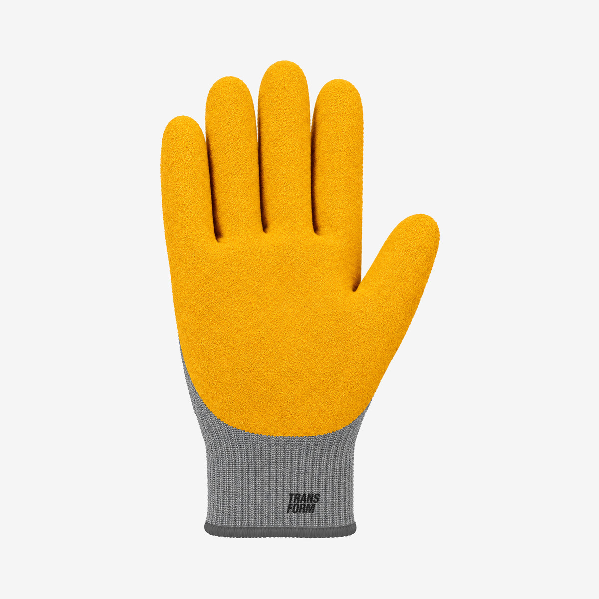Transform Workwear Glove – Grey / Mustard – palm