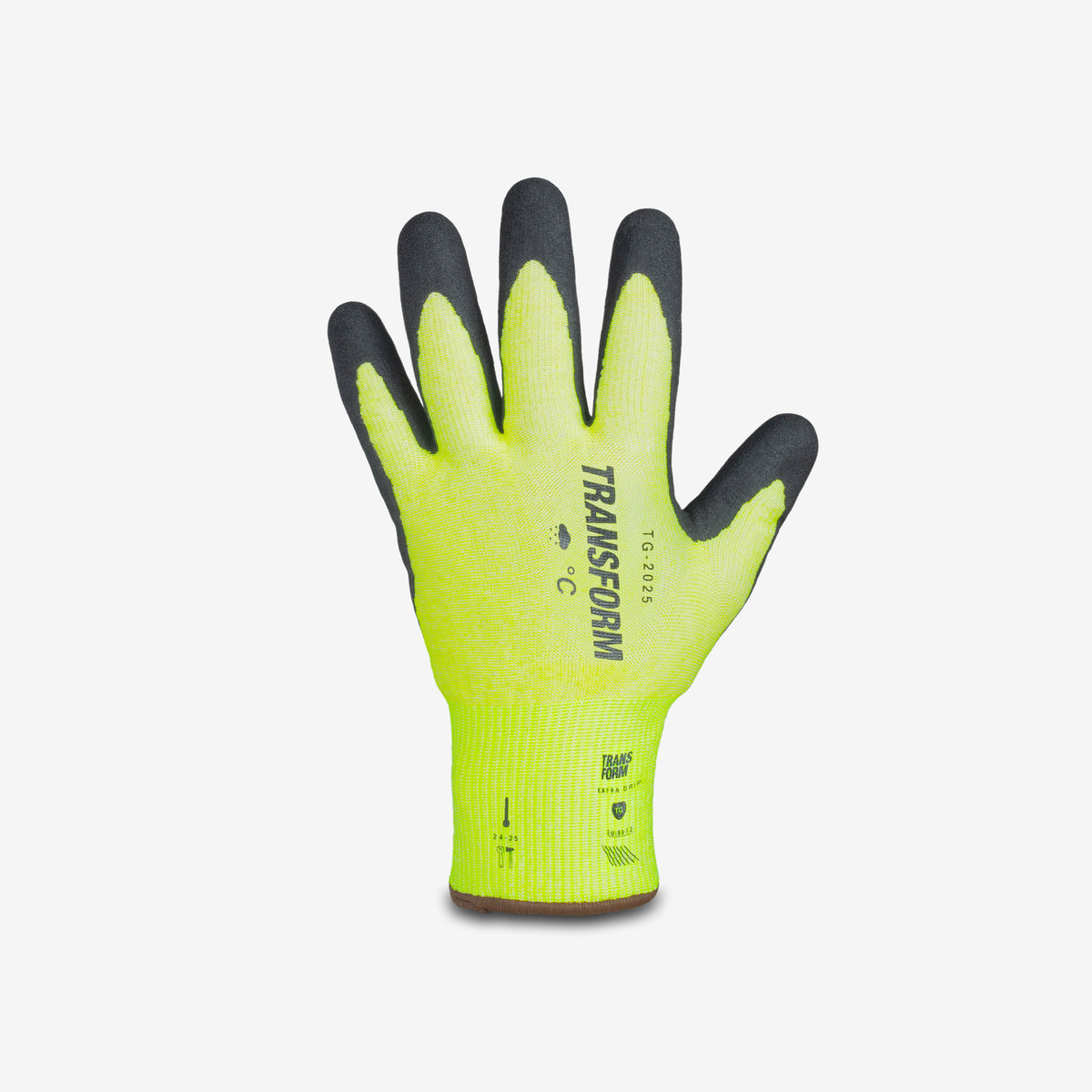 transform handschuhe Workwear Glove Farbe:Red Black Matt Untersuchungshandschuh Latex mit Grip, from stage draft