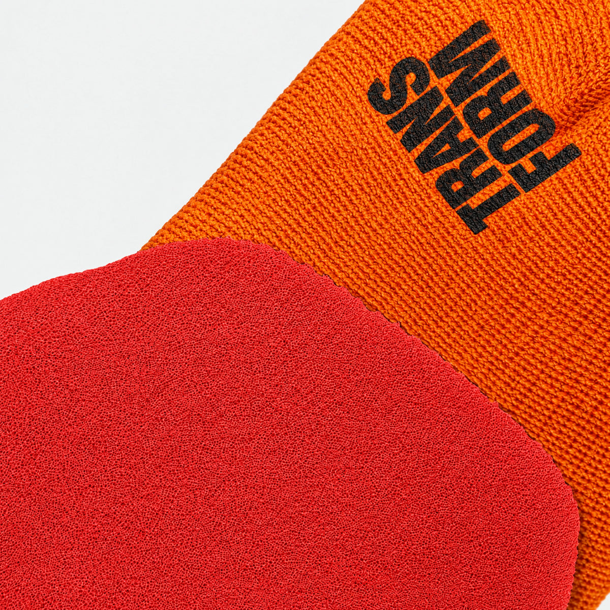 Transform Workwear Glove – Orange / Red – silicone grip palm