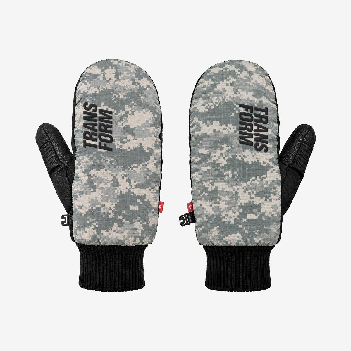 Transform KO Mitt LTD – Digi Camo Rip Stop – right hand, back and palm