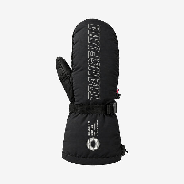 Transform KO Mitt Long – Black – back