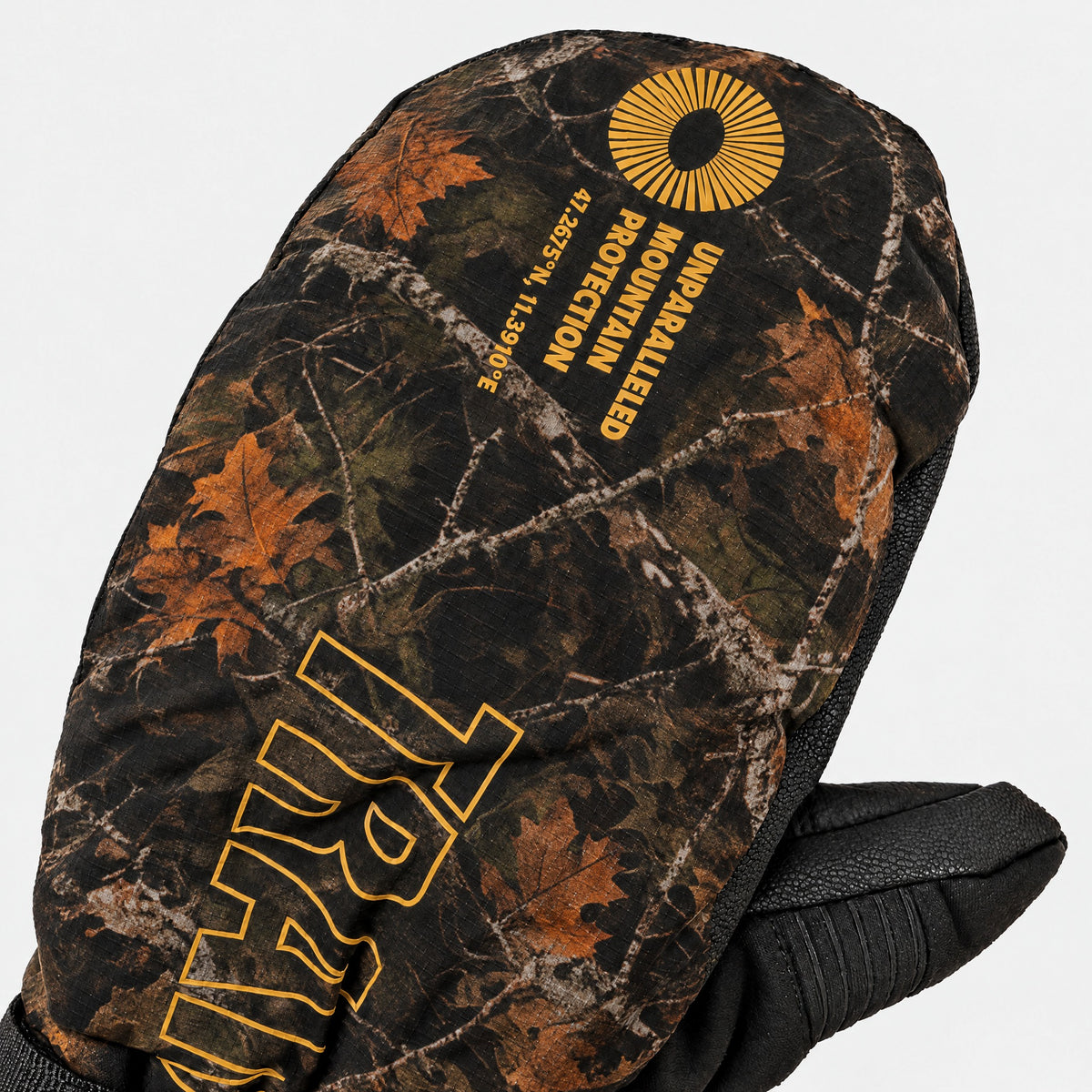 Transform KO Mitt Long – Night Camo – back print