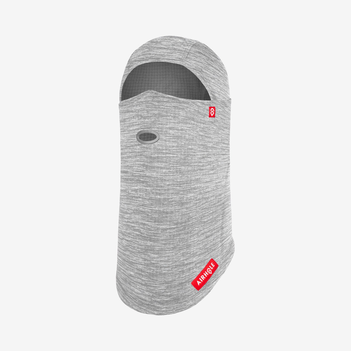 Airhole Balaclava Waffle Fleece – Heather White