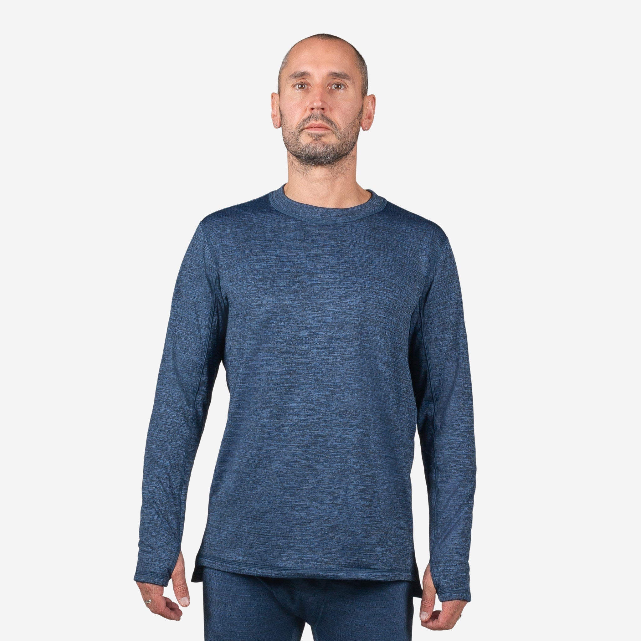 Mens Thermal Top Waffle Fleece