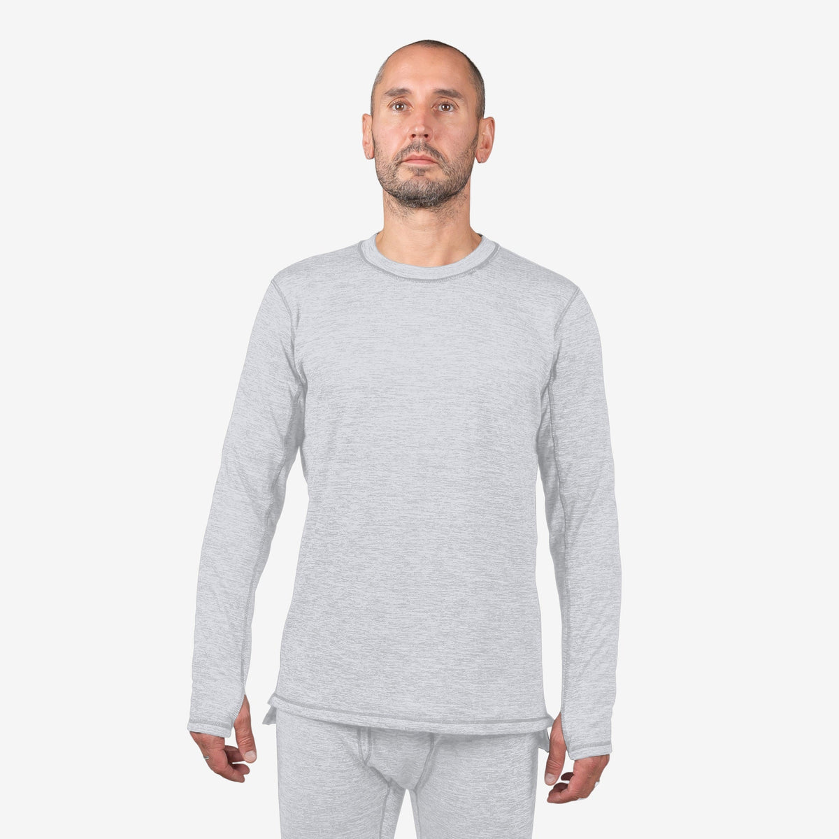 Mens Thermal Top Waffle Fleece