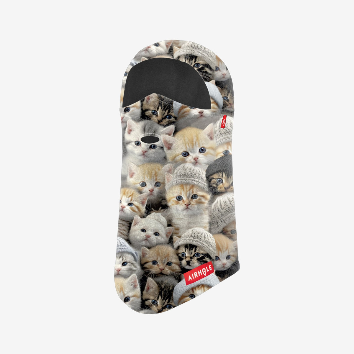 Airhole Balaclava Kids Milk Fleece – Kitties