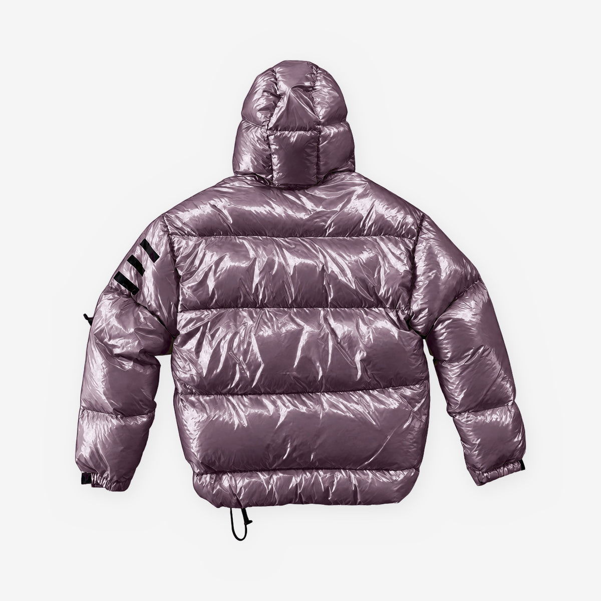 Endeavor Elite Insulated Jacket Burgundy – Flat 02 Back