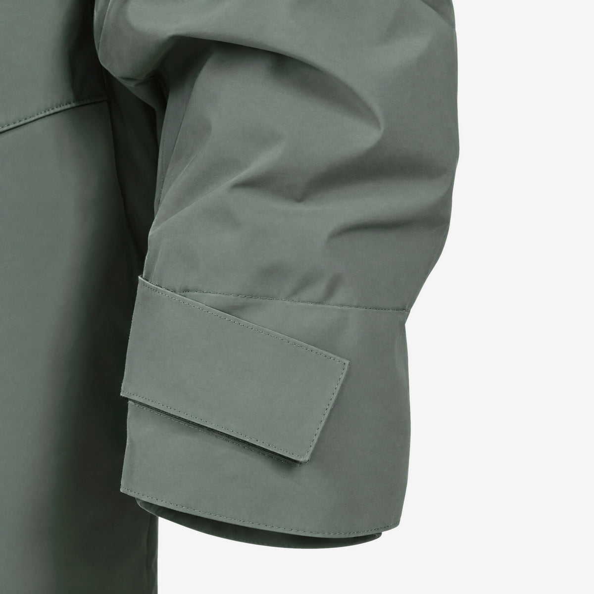 Endeavor 2L Patrol Jacket Moss, cuff detail