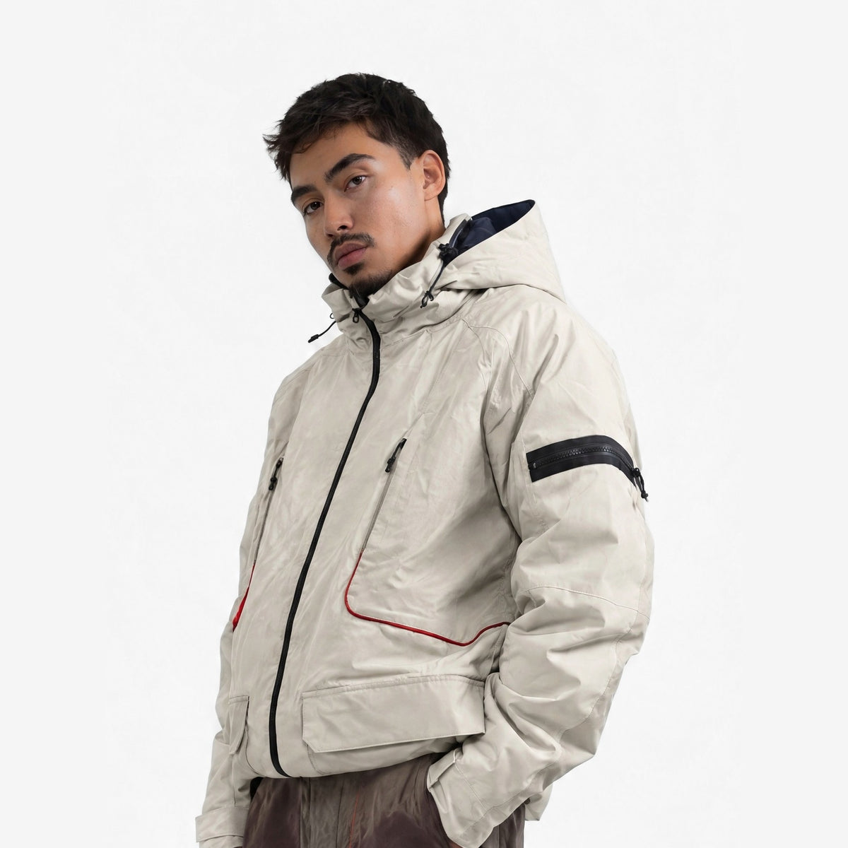 Endeavor 2L Patrol Insulated Jacket in Fiber, on model, waist-up
