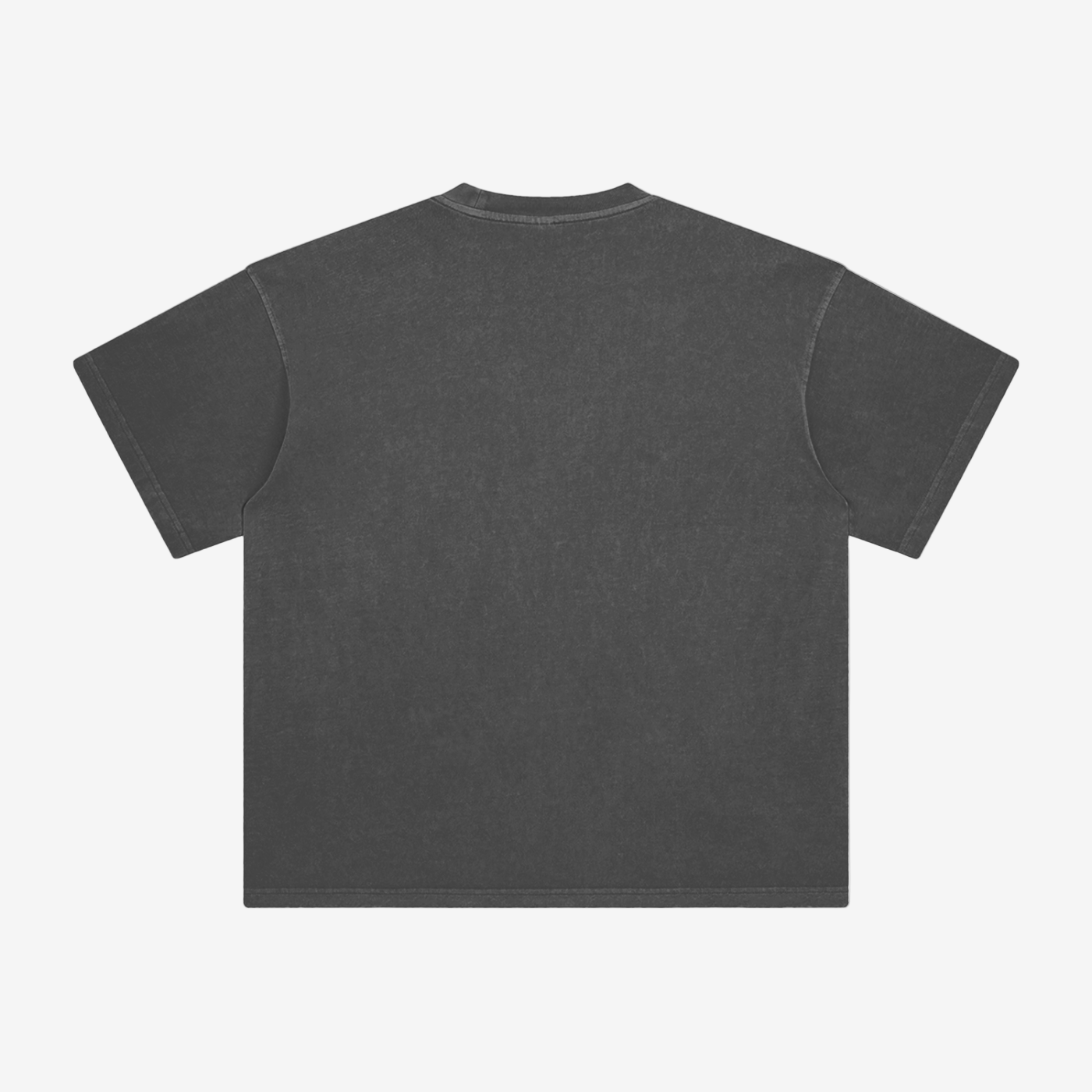 Endeavor Men's Cotton T-Shirt in dark gray. Loose fit, 100% cotton, ideal for casual wear and comfort.