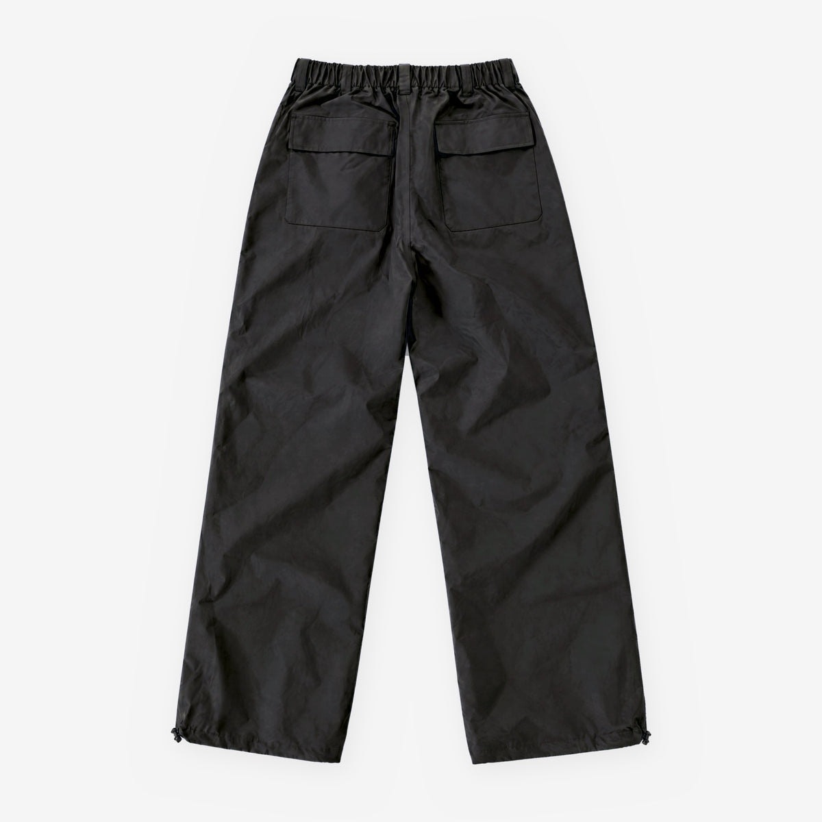 Endeavor 3L Scout Park Pant Black, back flat lay