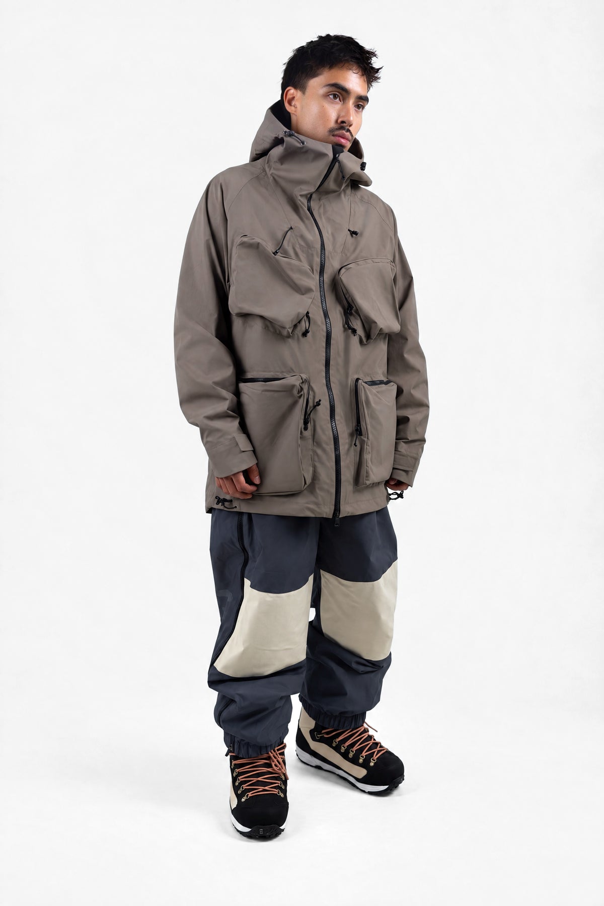 Endeavor 3L Bellow Jacket in Silt, FW26/27 outerwear
