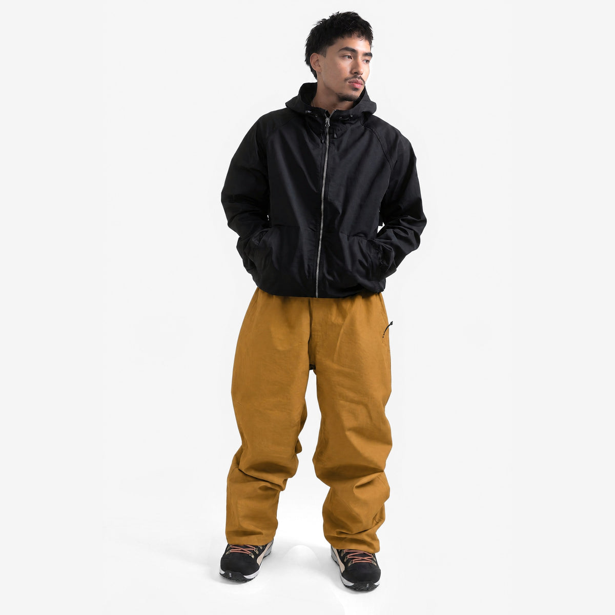 Endeavor 3L Scout Park Pant Limited Edition in Signal Canvas, on model
