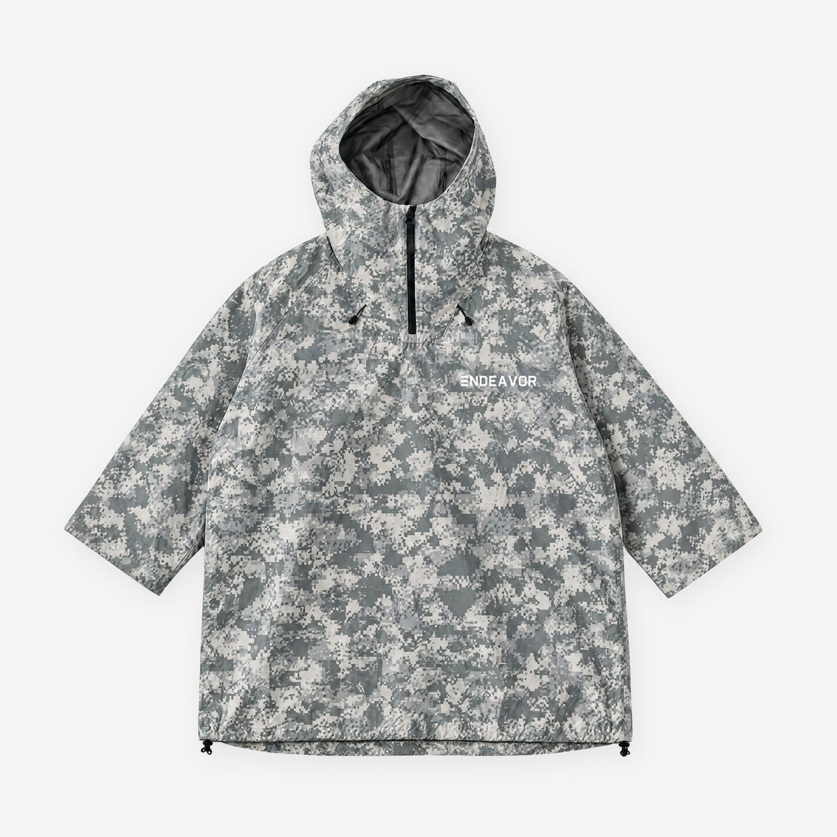 3L Scout Poncho Jacket Digi Camo, front