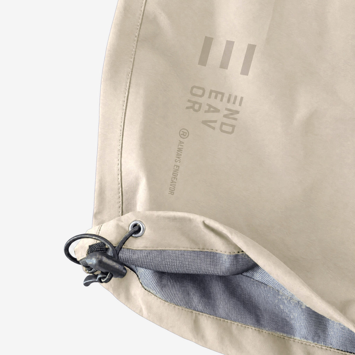 Endeavor 3L Scout Park Pant Fiber, hem cinch detail
