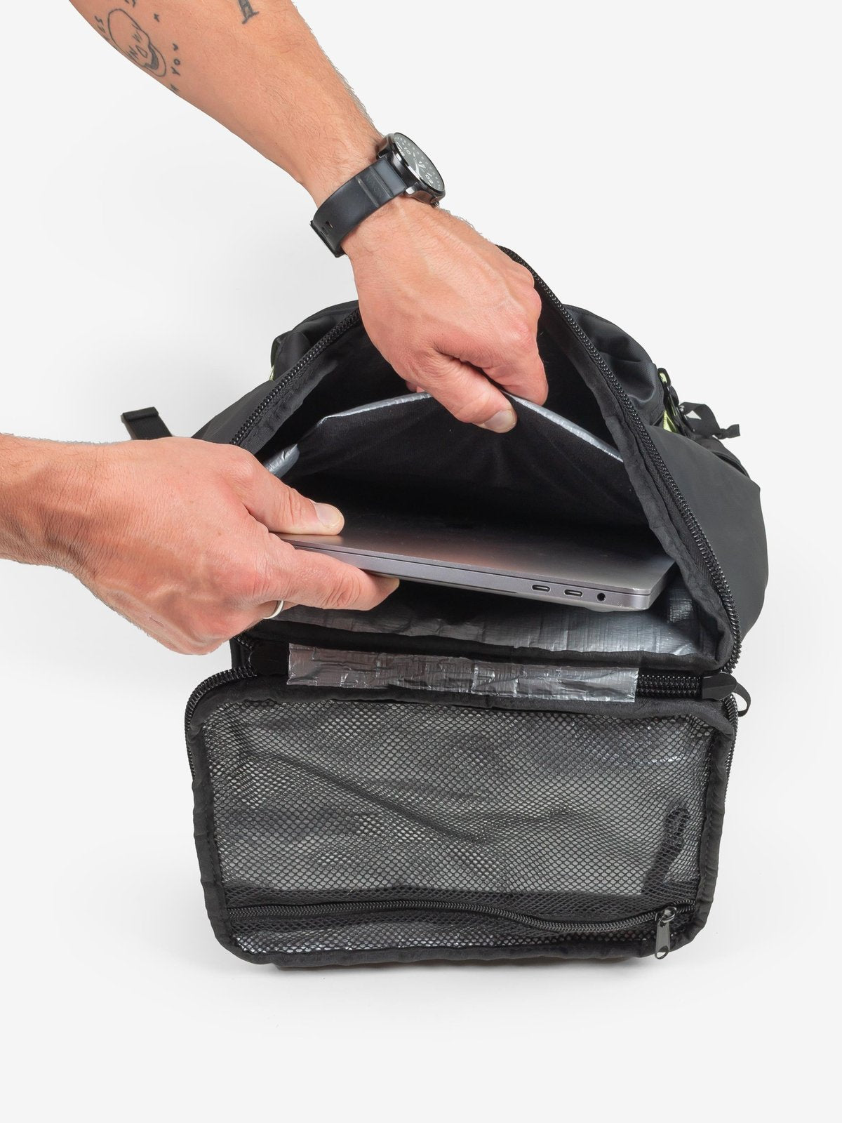 Mountain Pack: Dedicated laptop sleeve